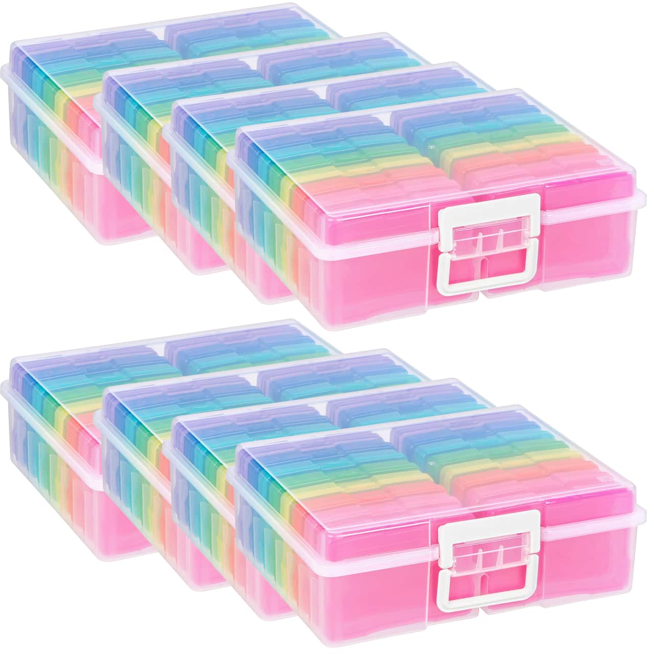 8 Pack: 16 Case Photo & Craft Keeper by Simply Tidy®